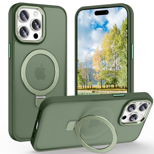 Lufanbis Magnetische Schutzhülle für iPhone 14 Pro Max mit Ringständer, 3 m Fallschutz, samtige Haptik, schlanke, durchscheinende, matte Rückseite, stoßfeste Handyhülle für iPhone 14 Pro Max 17 cm Lufanbis Magnetische Schutzhülle für iPhone 14 Pro Max mit Ringständer, 3 m Fallschutz, samtige Haptik, schlanke, durchscheinende, matte Rückseite, stoßfeste Handyhülle für iPhone 14 Pro Max 17 cm von Lufanbis