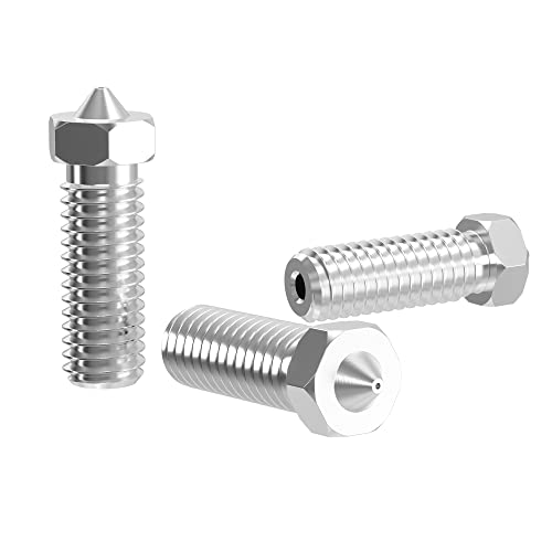 Lufix Volcano Nozzle Edelstahl 0.2 bis 1.0mm für 1.75mm 3D Drucker Filament 3 Stück Düse Volcano Hotend und Extruder Ersatzteile Premium 3D Drucker Zubehör 0.2mm Lufix Volcano Nozzle Edelstahl 0.2 bis 1.0mm für 1.75mm 3D Drucker Filament 3 Stück Düse Volcano Hotend und Extruder Ersatzteile Premium 3D Drucker Zubehör 0.2mm von Lufix