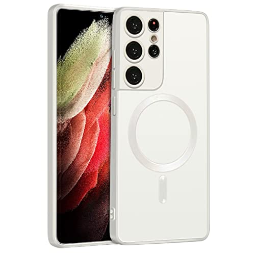 Entwickelt für Samsung S25 Ultra Handyhülle Pendler Serie, schlank, zäh, Tasche-freundlich, mit Port Schutz,White Entwickelt für Samsung S25 Ultra Handyhülle Pendler Serie, schlank, zäh, Tasche-freundlich, mit Port Schutz,White von Luhuanx