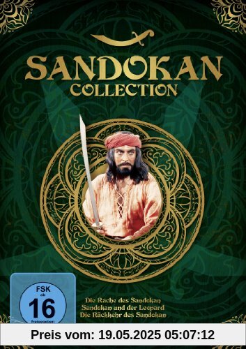 Sandokan Collection (Die Rache des Sandokan / Sandokan und der Leopard / Die Rückkehr des Sandokan) [4 DVDs] von Luigi Capuano