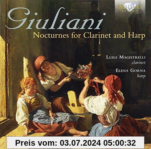 Nocturnes for Clarinet and Harp von Luigi Magistrelli
