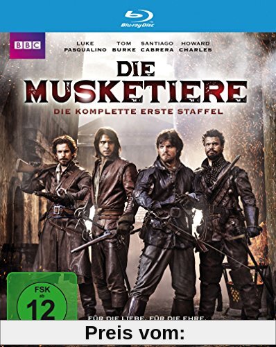 Die Musketiere - Die komplette erste Staffel [Blu-ray] von Luke Pasqualino