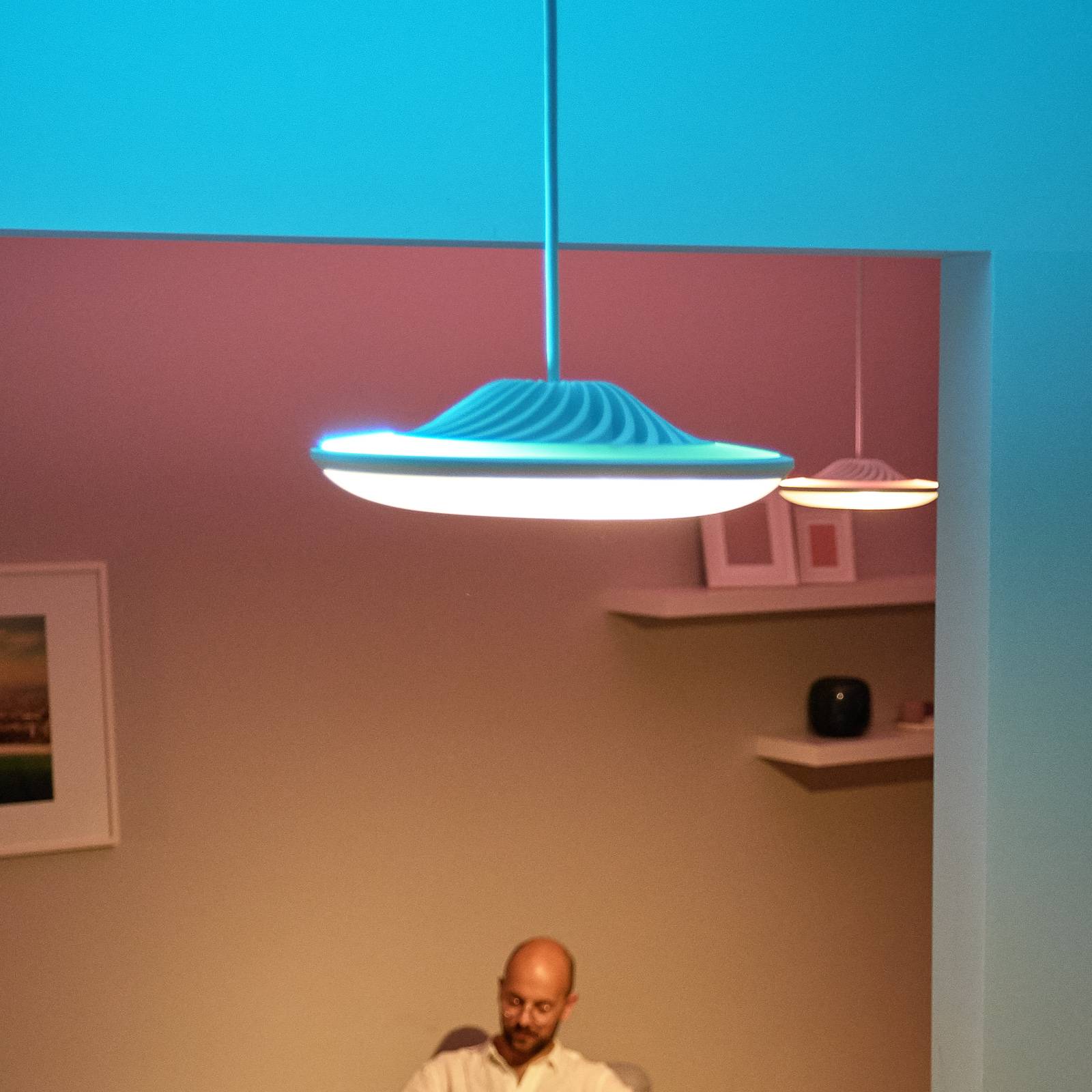 Luke Roberts Luvo LED-Hängeleuchte in Weiß von Luke Roberts