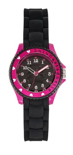Lulu Castagnette - 38731 - Mädchen-Armbanduhr Analog Silikon Schwarz von Lulu Castagnette