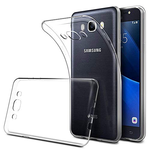 Durchsichtige TPU Schutzhülle Case für Samsung Galaxy J7 (2016) SM-J710FN (Crystal Clear) von LuluMain