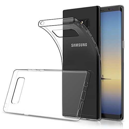 Durchsichtige TPU Schutzhülle Case für Samsung Galaxy Note 8 SM-N950F (Crystal Clear) von LuluMain