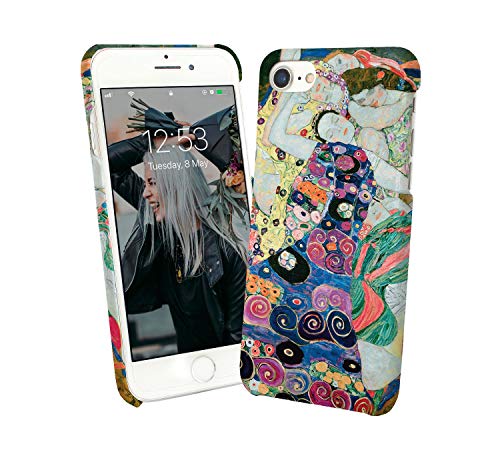 LumaCases Colorfull Klimt Art Painting Two Women Flowers_000077 Case for Compatible with Samsung Galaxy S10 Handyhulle Hülle Schutz Cover Bumper Shell Protective Protection von LumaCases