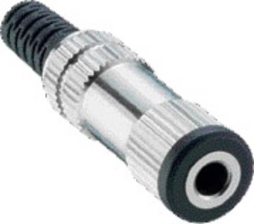 Lumberg 1522 03 Klinken-Steckverbinder 3.5mm Buchse, gerade Polzahl (num): 2 Mono Silber von Lumberg