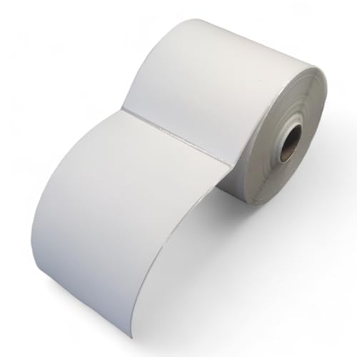 1 Roll Versandetiketten Thermoetiketten, 100mm x 150mm(4 x 6"), (500 BlattRoll) 500 Thermoetiketten Kompatibel mit Etikettendrucker 1x von LumenTEC