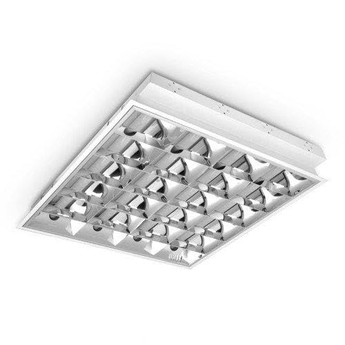 Rasterleuchte, Einbauleuchte, Rastereinlegeleuchte, Bürolampe, 4x10W, Schnellmontage, Deckenleuchte, Bürobeleuchtung Rasterleuchte, Einbauleuchte, Rastereinlegeleuchte, Bürolampe, 4x10W, Schnellmontage, Deckenleuchte, Bürobeleuchtung von LumenTEC