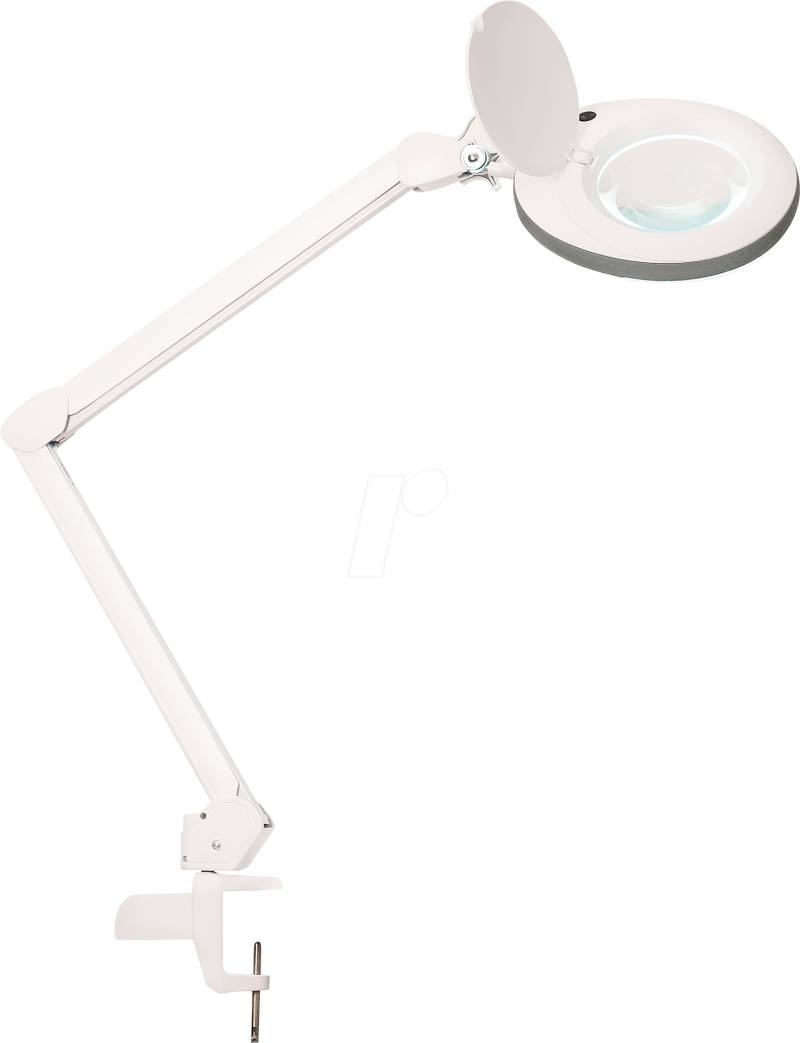 LUMENO 7218GRIII - Lupenleuchte, LED, Ø 125 mm Echtglaslinse, 8 Dioptrien von Lumeno