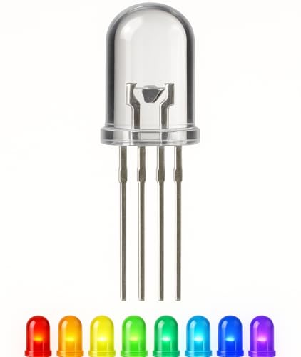 Lumetheus LED 5mm Farbe RGB 50 Stück rot = 400 mcd/grün = 1500 mcd/blau = 700 mcd Leuchtdiode 3V Diode 4 Pin LEDs Lumetheus LED 5mm Farbe RGB 50 Stück rot = 400 mcd/grün = 1500 mcd/blau = 700 mcd Leuchtdiode 3V Diode 4 Pin LEDs von Lumetheus