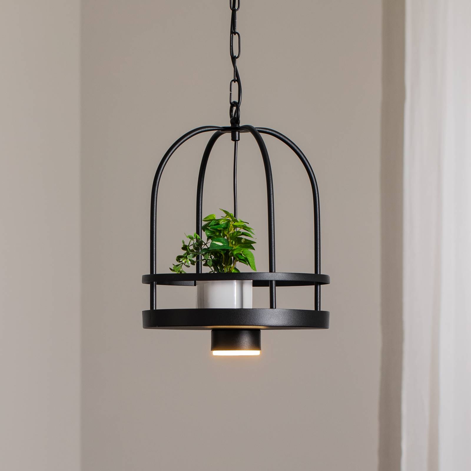 Hängeleuchte Zona, schwarz, Ø 30 cm, Stahl Hängeleuchte Zona, schwarz, Ø 30 cm, Stahl von Luminex