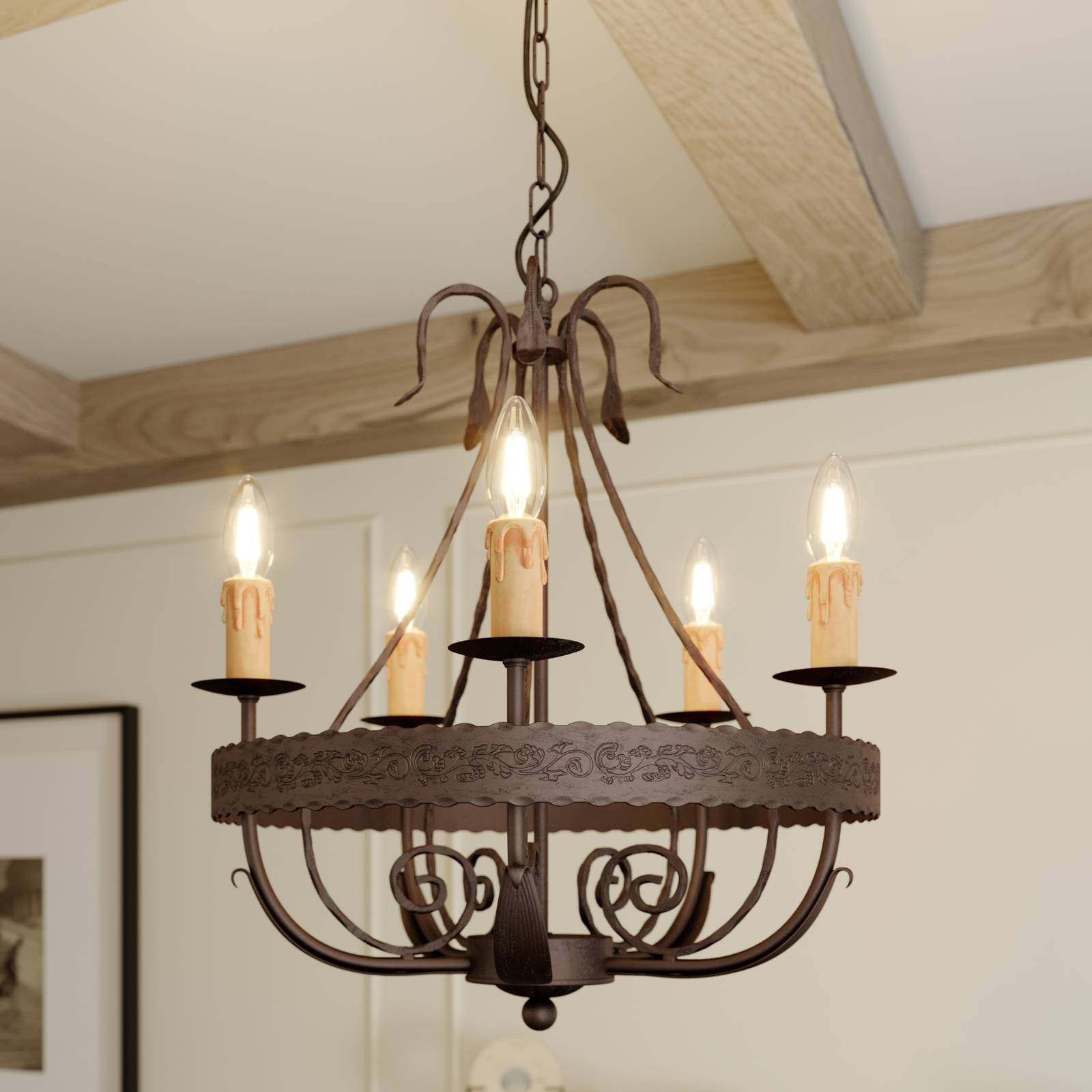 Kronleuchter Loara, fünfflammig Kronleuchter Loara, fünfflammig von Luminex