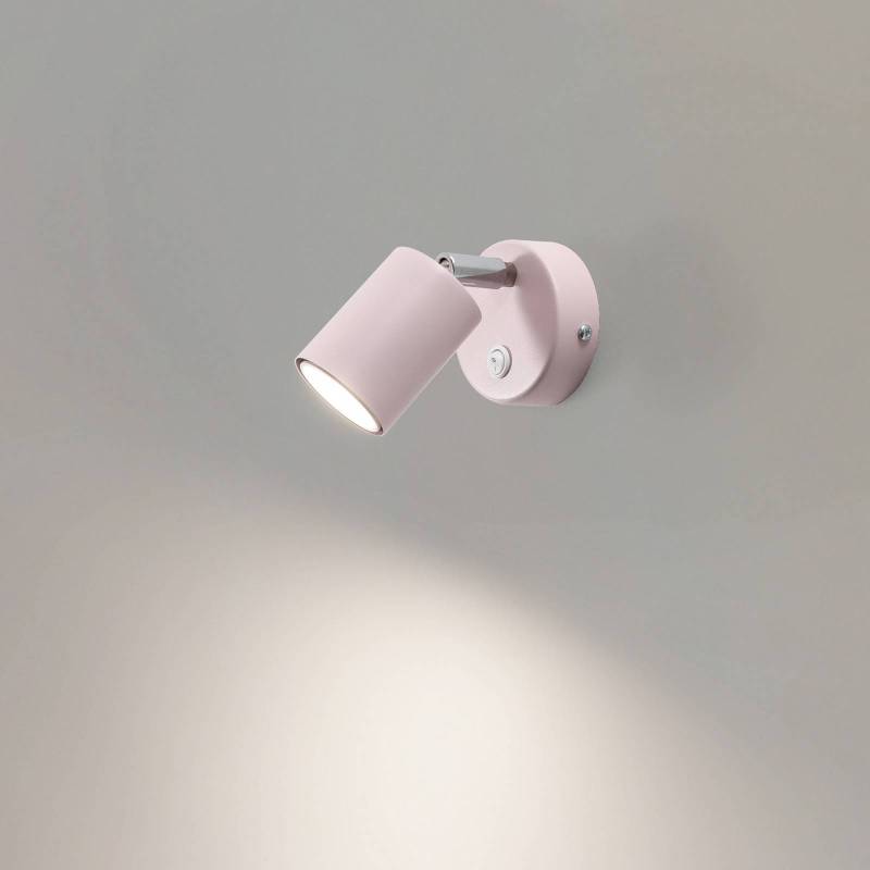 Wandstrahler Fun, grau, 14 cm hoch, verstellbar, GU10 von Luminex