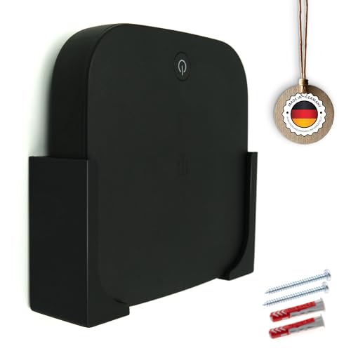 Wandhalterung für MagentaTV Box (2. Generation) – Halterung inkl. TESA Klebepad & Schraubenset – platzsparende TV-Box Halterung für Wand & Rückseite des Fernsehers – 3D-gedruckt, stabil & passgenau von Luminick