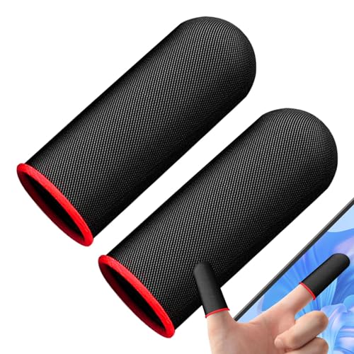 Mobiles Fingerbett, 2 atmungsaktive Kohlefaser-Fingerhüllen, Spiel-Fingerhandschuhe, Fingerhüllen, Bequeme Spiel-Fingerhülsen verbessern die Fingerempfindlichkeit für Männer und Frauen Mobiles Fingerbett, 2 atmungsaktive Kohlefaser-Fingerhüllen, Spiel-Fingerhandschuhe, Fingerhüllen, Bequeme Spiel-Fingerhülsen verbessern die Fingerempfindlichkeit für Männer und Frauen von Lumiscent