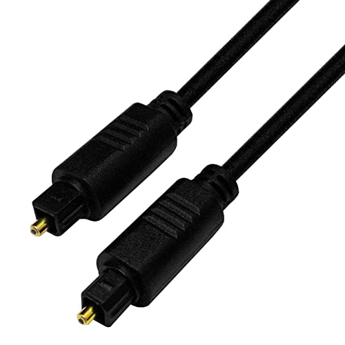 2m Toslink Kabel optisches Digitalkabel Audiokabel Lichtwellenleiter (LWL) Ø4mm von Lumonic