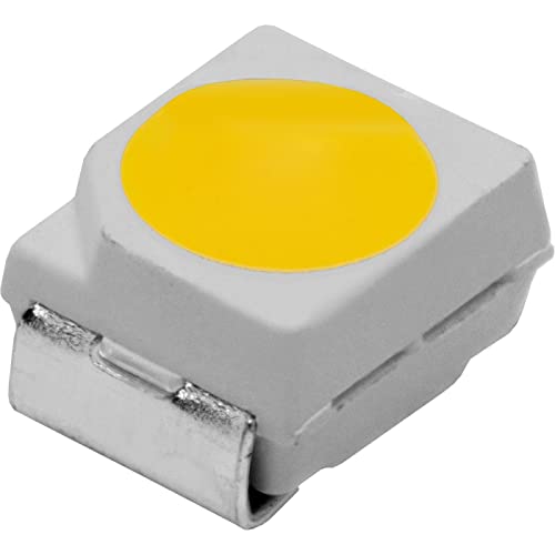 Lumonic 50x Superhelle LEDs vom Typ SMD 3528 PLCC2 - High Power LEDs zum selber Löten DIY in Farbe Warm-Weiß 3000K - Maße: 3,5x2,8mm von Lumonic
