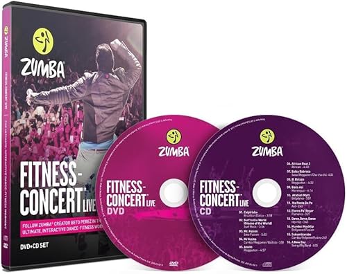 Fitness-Concert Live Zumba DVD+CD Set, von Luna24 simply great ideas...