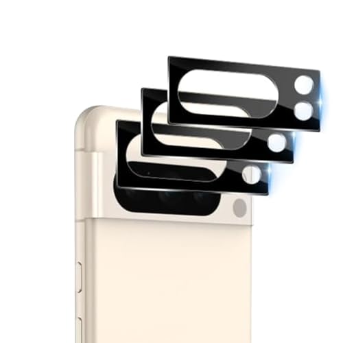 LunarCharm 3 Stück Kamera Schutzglas Kompatibel mit Google Pixel 8 Pro Kameraschutz, einfache Installation Kratzfest, 9H Härte, Vollständiger Kameraschutz, HD-Klar LunarCharm 3 Stück Kamera Schutzglas Kompatibel mit Google Pixel 8 Pro Kameraschutz, einfache Installation Kratzfest, 9H Härte, Vollständiger Kameraschutz, HD-Klar von LunarCharm