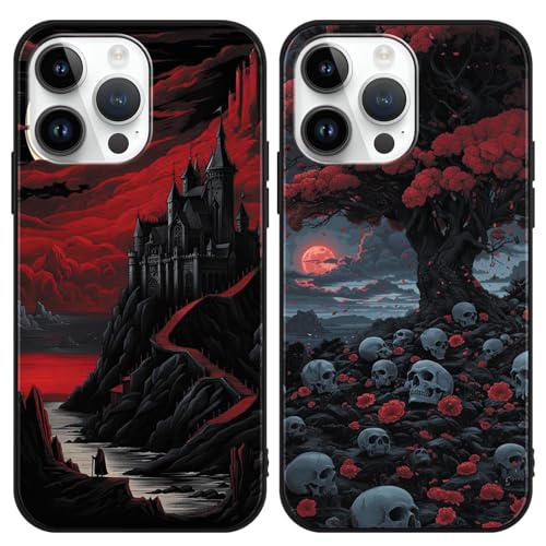2 Stück Handyhülle für iPhone 7/iPhone 8/iPhone SE 2022/2020 Hülle 4.7'', Anime Art Anime Schloss und Schädel künstlerische Ästhetik Motiv Designs Case Schutzhülle TPU Weich Ultra Dünn Cover -01 2 Stück Handyhülle für iPhone 7/iPhone 8/iPhone SE 2022/2020 Hülle 4.7'', Anime Art Anime Schloss und Schädel künstlerische Ästhetik Motiv Designs Case Schutzhülle TPU Weich Ultra Dünn Cover -01 von LunarDrift