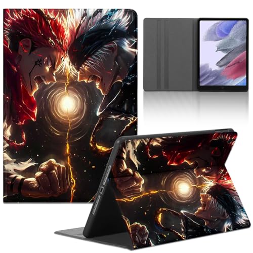 Tablet Hülle für Apple iPad (2020)/8th Gen/7/9th Gen 10.2 Zoll, Anime Yuji Itadori Junge Cover, Schutzhülle PU Leder Flip Multi-Winkel Verstellbar Ständer Tablet Folio von LunarDrift