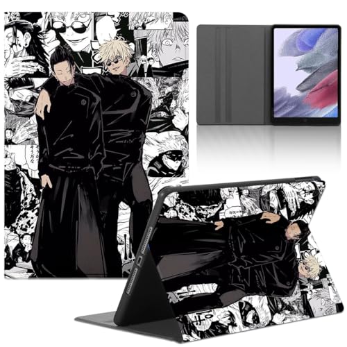 LunarDrift Tablet Hülle für Apple iPad (2022) 10.9 Zoll, Anime Cartoon Gojo Satoru Junge Cover, Halten Sie vorne Schutzhülle PU Leder Flip Multi-Winkel Verstellbar Ständer Tablet Folio von LunarDrift