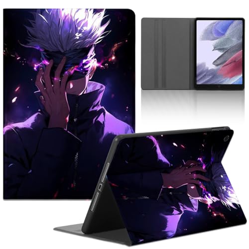 Tablet Hülle für Apple iPad Air (2020) (5th Generation)/Air 4/Air 5 (2022) 10.9'', Anime Gojo Satoru Itadori Yuji Schutzhülle PU Leder Flip Multi-Winkel Ständer Tablet Folio von LunarDrift