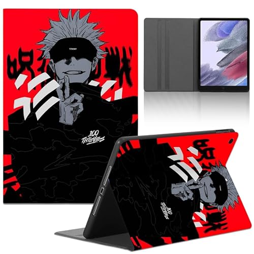 Tablet Hülle für Lenovo Tab M10 Plus (3rd Gen) 10.6 Zoll, Anime Jujutsu Kaisen Gojo Satoru Junge Cover, Schutzhülle PU Leder Flip Multi-Winkel Verstellbar Ständer Tablet Folio von LunarDrift