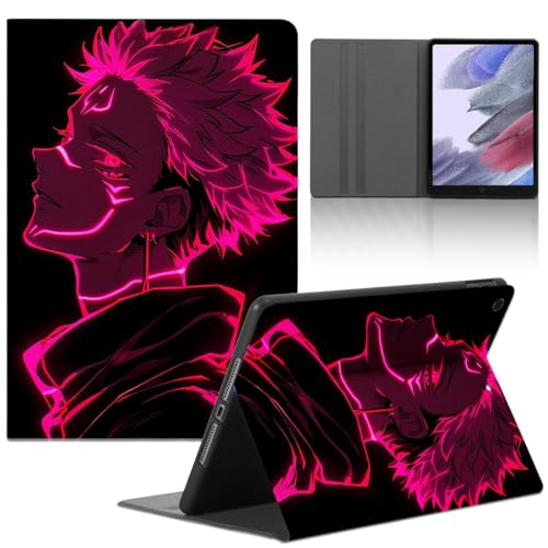 LunarDrift Tablet Hülle für Samsung Galaxy Tab S6 Lite 2022 10.4'', Anime Yuuji Itadori Cover, Ultradünn Halten Sie vorne Schutzhülle PU Leder Flip Multi-Winkel Verstellbar Ständer Tablet Folio von LunarDrift
