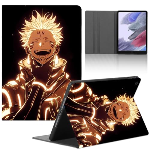 Tablet Hülle für Samsung Galaxy Tab S8 2022 11'', Anime Yuuji Itadori Junge Ultradünn Halten Sie vorne Schutzhülle PU Leder Flip Stoßfest Multi-Winkel Verstellbar Ständer Tablet Folio von LunarDrift