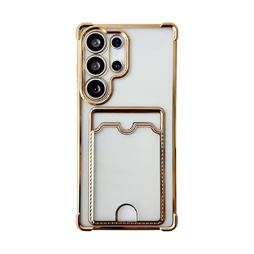 Lunivop Schutzhülle für Samsung Galaxy S25 Ultra, transparent, dünn, mit Kartenhalter, TPU-Beschichtung, weich, stoßfest, vergilbungsfrei, kratzfest, transparent, Schutzhülle für Galaxy S25 Ultra 17,5 Lunivop Schutzhülle für Samsung Galaxy S25 Ultra, transparent, dünn, mit Kartenhalter, TPU-Beschichtung, weich, stoßfest, vergilbungsfrei, kratzfest, transparent, Schutzhülle für Galaxy S25 Ultra 17,5 von Lunivop