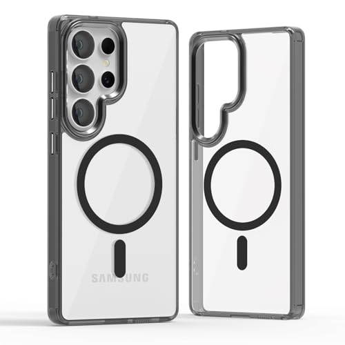Lunivop Schutzhülle für Samsung Galaxy S25 Ultra hülle,kompatibel mit Magsafe kabellosem,vergilbungsbeständig, magnetische transparent, für para S 25 Ultra 6,86 Zoll 5G 2025, robust,Schwarz Lunivop Schutzhülle für Samsung Galaxy S25 Ultra hülle,kompatibel mit Magsafe kabellosem,vergilbungsbeständig, magnetische transparent, für para S 25 Ultra 6,86 Zoll 5G 2025, robust,Schwarz von Lunivop