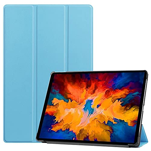 3-Falten Schleppcover Hülle - Passend für Lenovo Tab P11 Pro - Hellblau von Lunso