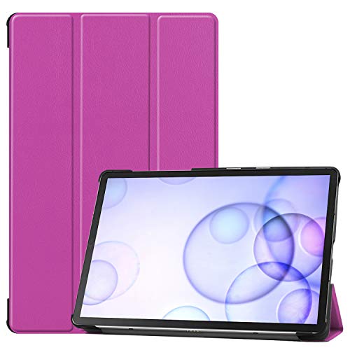 3-Folding Sleep Cover Hülle - Passend für Samsung Galaxy Tab S6 - Lila von Lunso