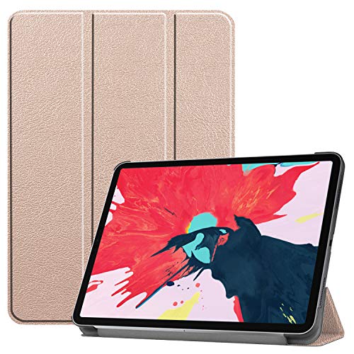 3-Folding Sleepcover Hülle - Passend für iPad Pro 11 Zoll (2020) - Gold von Lunso