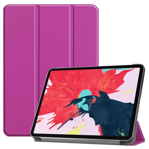 3-Folding Sleepcover Hülle - Passend für iPad Pro 11 Zoll (2020) - Lila von Lunso