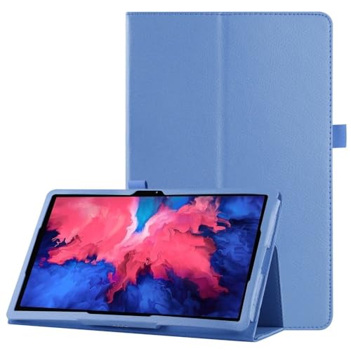 Lunso - Stand Flip Sleepcover Hülle - Passend für Lenovo Tab P11 Pro - Hellblau von Lunso