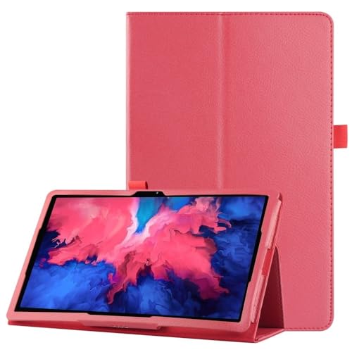 Lunso - Stand Flip Sleepcover Hülle - Passend für Lenovo Tab P11 Pro - Pink von Lunso