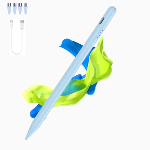 Luntak Tablet Stift for Android, Type-C Stylus Pen mit 4 Pom Tips,Magnetic Touchscreen Stifte Kompatibel mit Samsung/Huawei//Lenovo/Mi/Vivo und Anderen Android Smartphone und Tablet Geräten-Blau Luntak Tablet Stift for Android, Type-C Stylus Pen mit 4 Pom Tips,Magnetic Touchscreen Stifte Kompatibel mit Samsung/Huawei//Lenovo/Mi/Vivo und Anderen Android Smartphone und Tablet Geräten-Blau von Luntak