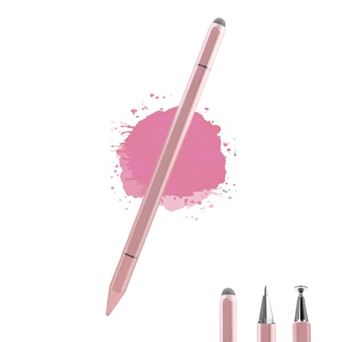 Luntak 3 in 1 Universal Touchscreen Stift Handy,High Sensitivity & Precision Kapazitiver Stylus Pen für iPad Suitable für alle Touch Screens of iPhone/iPad/Android/Samsung Galaxy/Tablets-Rosa Luntak 3 in 1 Universal Touchscreen Stift Handy,High Sensitivity & Precision Kapazitiver Stylus Pen für iPad Suitable für alle Touch Screens of iPhone/iPad/Android/Samsung Galaxy/Tablets-Rosa von Luntak