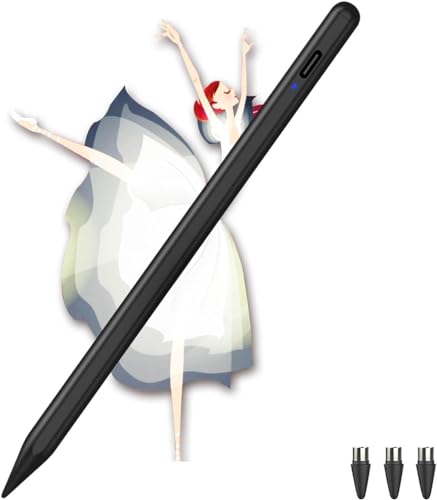 Universival Active Pad Stylus Pens for Touch Screens Wiederaufladbarer Pad Pencil with Magnetischer,Kapazitiv Stylus Pen für iPad Pro/Air/Mini/Samsung/iOS/Android/Tablets-Schwarz Universival Active Pad Stylus Pens for Touch Screens Wiederaufladbarer Pad Pencil with Magnetischer,Kapazitiv Stylus Pen für iPad Pro/Air/Mini/Samsung/iOS/Android/Tablets-Schwarz von Luntak