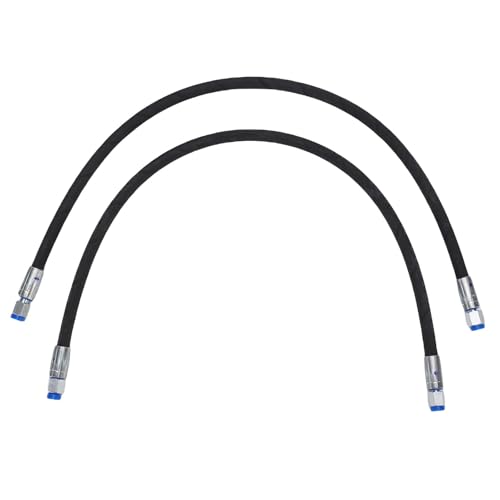2 Stück Umschaltventilschläuche, 32 Zoll für Minibagger, Einfache Installation, 1/4-Zoll-Schnittstelle, 60 MPa, 8702 PSI, Austausch des Drosselventilschlauchs für Bagger, 2 Stück Umschaltventilschläuche, 32 Zoll für Minibagger, Einfache Installation, 1/4-Zoll-Schnittstelle, 60 MPa, 8702 PSI, Austausch des Drosselventilschlauchs für Bagger, von Luocute