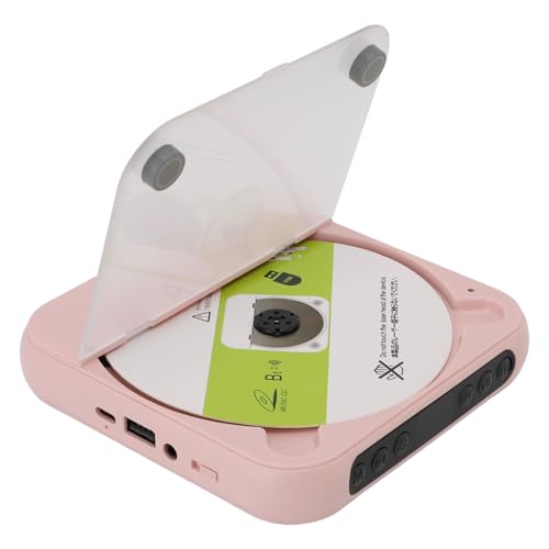 -CD-Player mit Kopfhörern, Tragbarer 5.3-CD-Player mit Senderempfänger, 2000-mAh-Akku, Unterstützt CD-R, CD-RW, MP3, WMA, USB-AUX-Eingang für Zuhause, Auto und Reisen -CD-Player mit Kopfhörern, Tragbarer 5.3-CD-Player mit Senderempfänger, 2000-mAh-Akku, Unterstützt CD-R, CD-RW, MP3, WMA, USB-AUX-Eingang für Zuhause, Auto und Reisen von Luocute