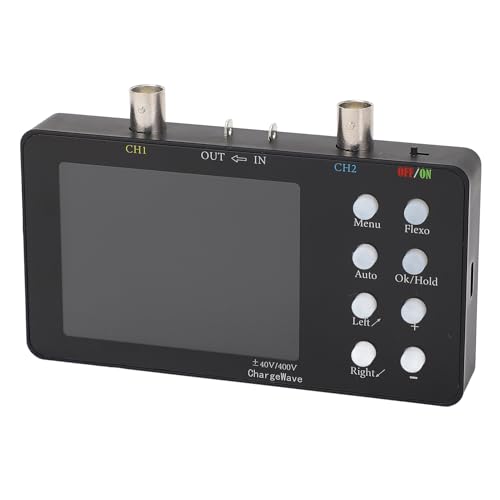 Digitales Oszilloskop, 3,2-Zoll-LCD-Bildschirm, 2 Kanäle, 50 M Abtastrate, 10 M S a Bandbreite, USB-Handoszilloskop-Kit, 5 V, Tragbares Digitales Handwerkzeug-Kit Digitales Oszilloskop, 3,2-Zoll-LCD-Bildschirm, 2 Kanäle, 50 M Abtastrate, 10 M S a Bandbreite, USB-Handoszilloskop-Kit, 5 V, Tragbares Digitales Handwerkzeug-Kit von Luocute