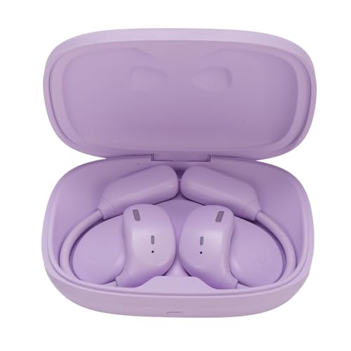 Luocute AI Translation Earbuds Echtzeit, 144 Sprachen 2-Wege-Übersetzungskopfhörer für Reisen, Business-Lernen, Übersetzungsgerät-Kopfhörer Lila von Luocute