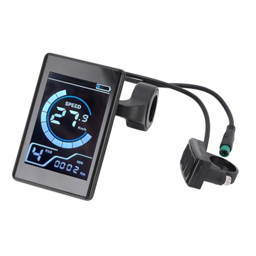 Luocute Electric Bike LCD Display Messgerät mit 2 NFC -Karten 5 Pin Wassersicher Induktives LCD -Bedienfeld für Elektrofahrräder Roller Luocute Electric Bike LCD Display Messgerät mit 2 NFC -Karten 5 Pin Wassersicher Induktives LCD -Bedienfeld für Elektrofahrräder Roller von Luocute