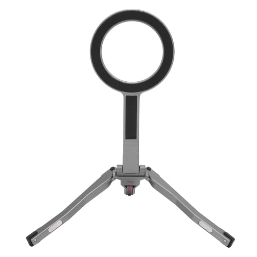 Luocute Magnetisches Telefon Stativständer, Aluminiumlegierung Smartphone Stativmobile Ständer Magnet Quick Mount, Faltbare Mobiltelefonstativständer Selfie Stick Anti Slip Luocute Magnetisches Telefon Stativständer, Aluminiumlegierung Smartphone Stativmobile Ständer Magnet Quick Mount, Faltbare Mobiltelefonstativständer Selfie Stick Anti Slip von Luocute