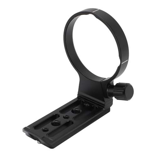 Stativmontage Ringe Basis, Objektivstütze Lens Kragen Stativmontagringe Für Arca Aluminiumstativ-Mount-Ringe Basisständer mit 80 Mm Schnellfreisetzung Für Z 24 Bis 200 Mm F von Luocute